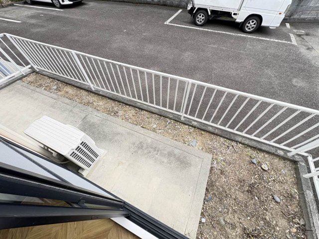 バルコニー　落ち着いた時間を過ごせるバルコニーです