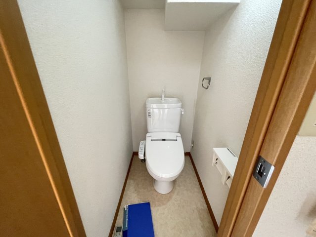 トイレ　ゆったりとした空間のトイレです