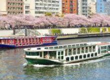 公園　屋形舟　隅田川下り（公園）まで1900m