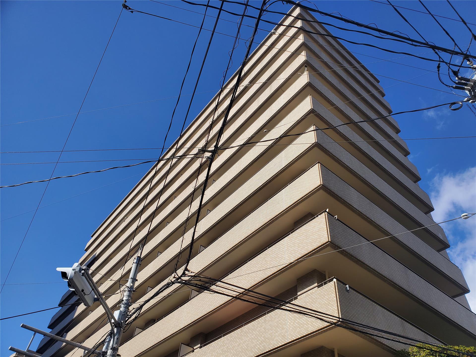 建物外観　1983年築　鶴見ハイタウン