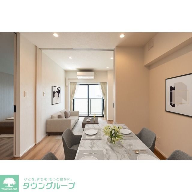 居室・リビング　家具・調度品等はCG 加工です。