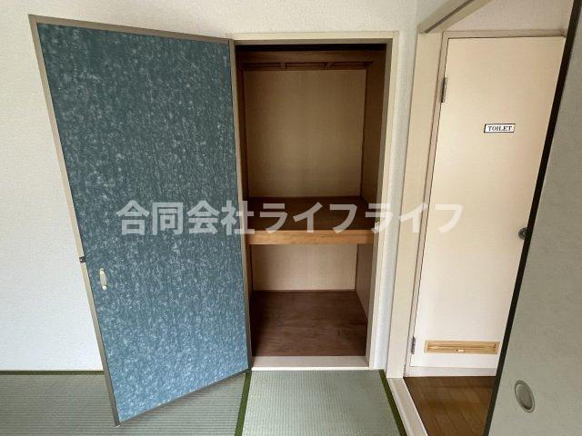 収納　専用の収納スペースです