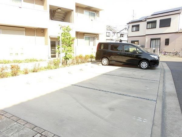 駐車場　敷地内駐車場！