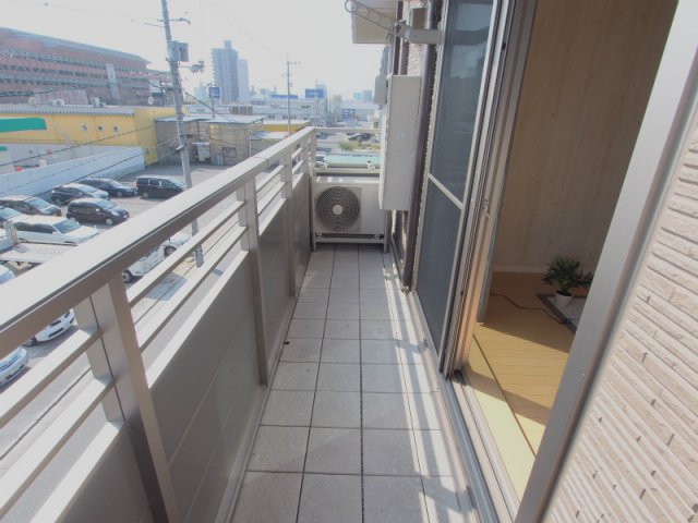 バルコニー　※別部屋の写真です。参考にして下さい。