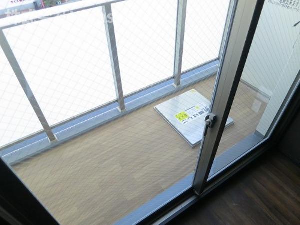 バルコニー　広々としたバルコニーです