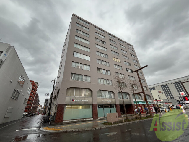 建物外観　札幌市中央区南５条「サンハイツ南５条」