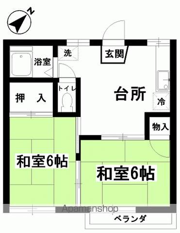 パークハイツIの間取り写真