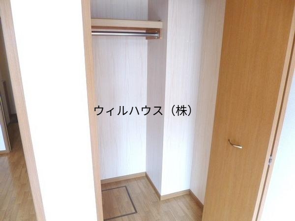 収納　クローゼット！