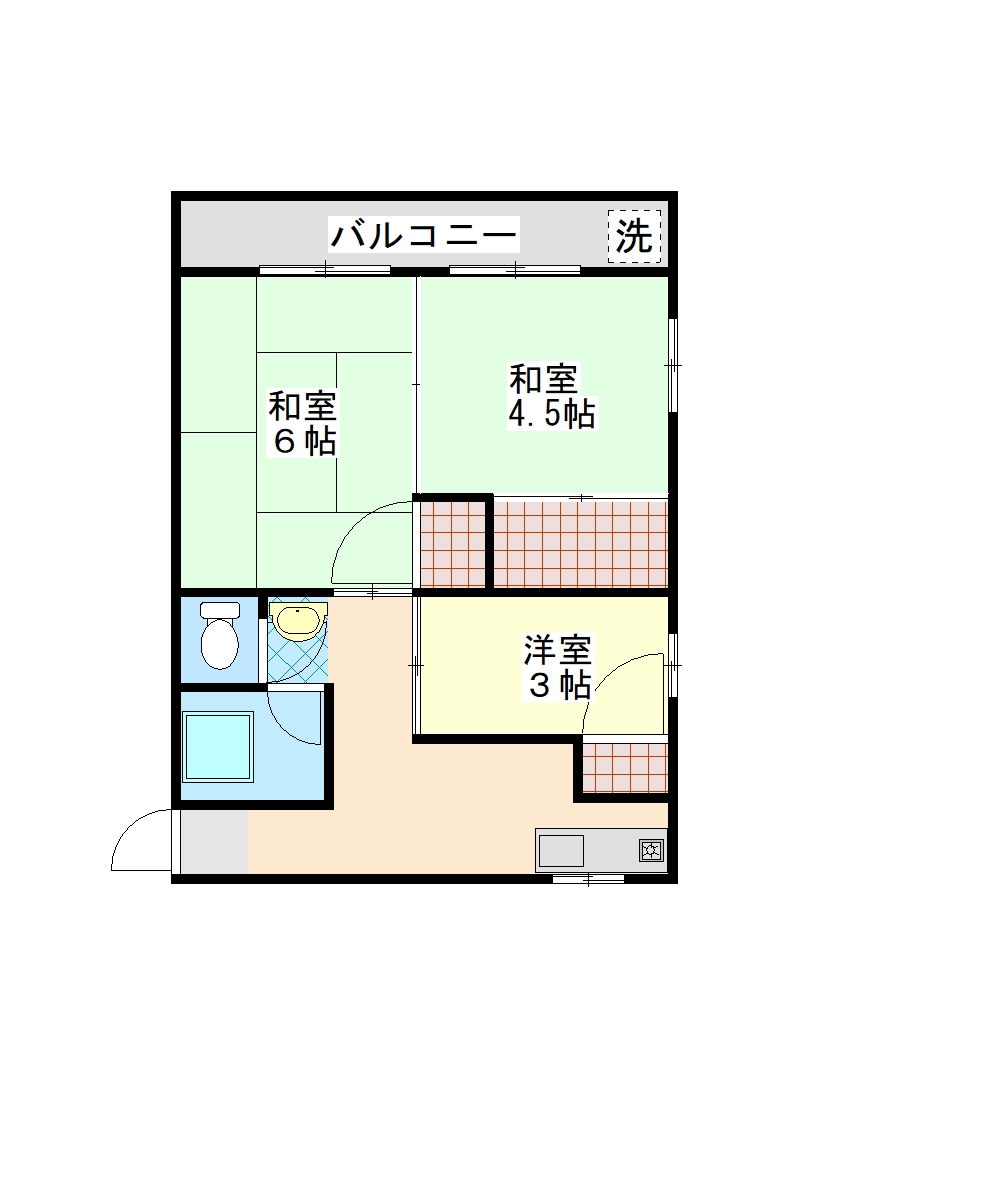 フォレスト東谷山の間取り写真