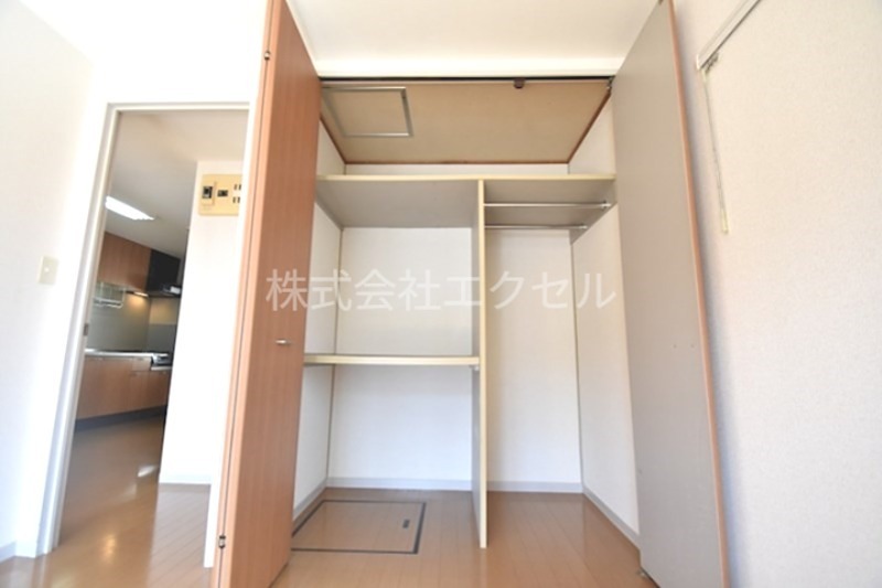収納　収納が多いのがこのお部屋の魅力です。