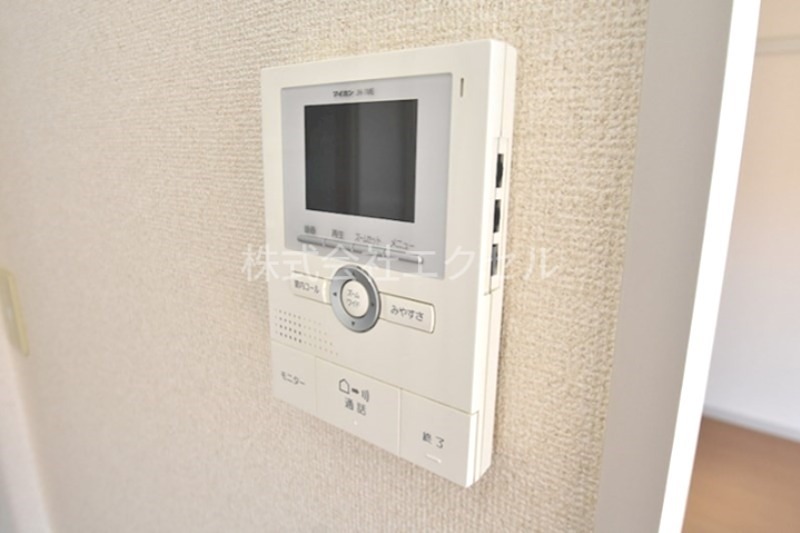 セキュリティ　テレビインターホン完備で安心安全です。
