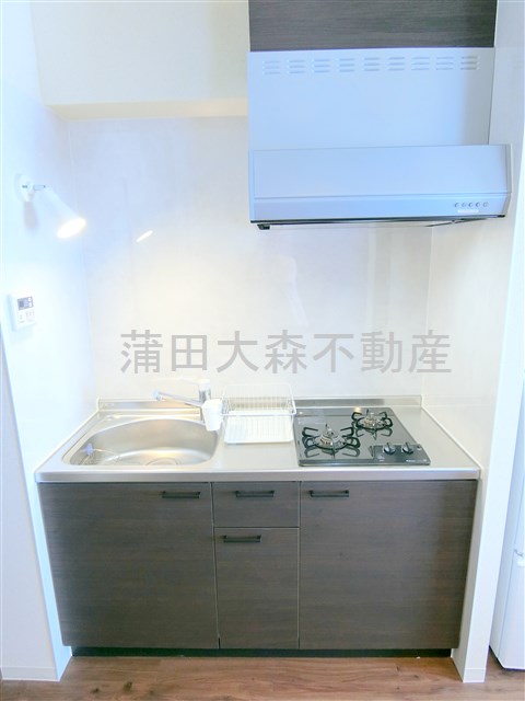 キッチン　2口ガスシステムキッチン