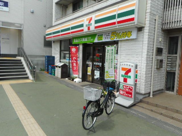 コンビニ　セブンイレブン京成大和田駅前店（コンビニ）まで120m