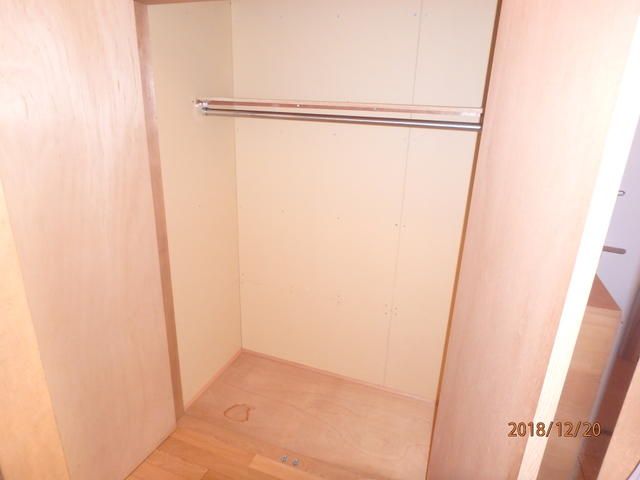 収納　たっぷりとした収納スペースです