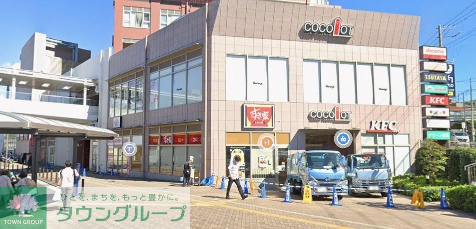 ショッピングセンター　ココロットつるがみね（ショッピングセンター）まで1020m