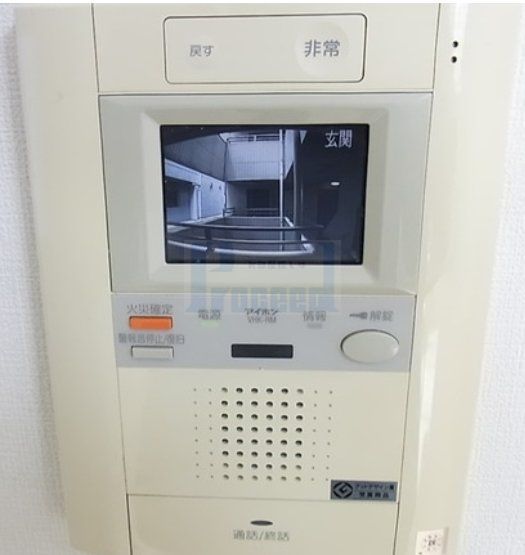 セキュリティ　☆モニター付きインターホン☆