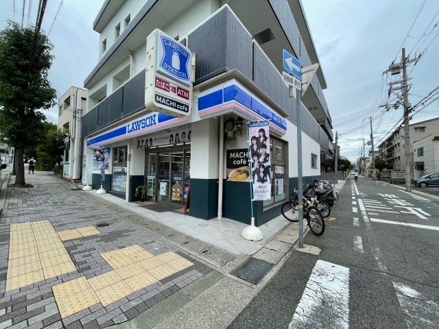 コンビニ　ローソン　神戸森南町一丁目店（コンビニ）まで200m