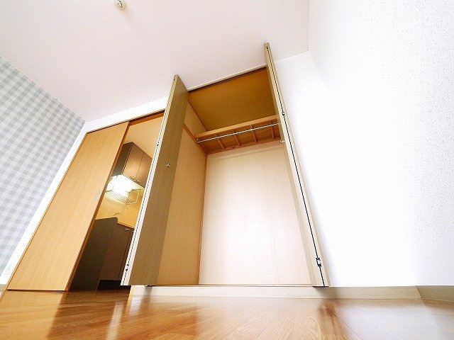 収納　大きなスペースがあり、収納には困りません
