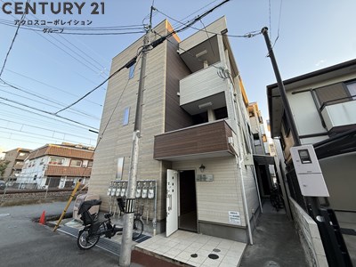 建物外観　人気のハウスメーカー施工の設備が豊富な1K