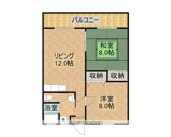 グランドゥールシュウの間取り写真
