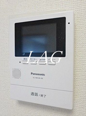 セキュリティ　モニターつきインターホンです。