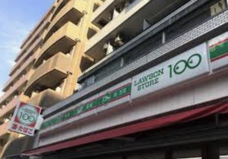 コンビニ　ローソンストア100築地7丁目店（コンビニ）まで160m
