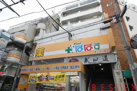 ドラックストア　どらっぐぱぱす新江戸川橋店（ドラッグストア）まで770m