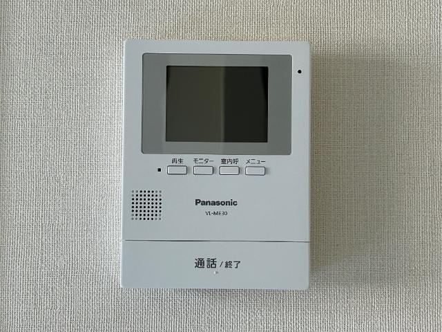 セキュリティ　カメラ付インターホン（イメージ）