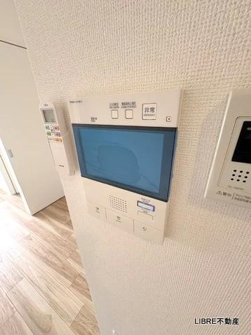 セキュリティ　モニター付きインターホン完備
