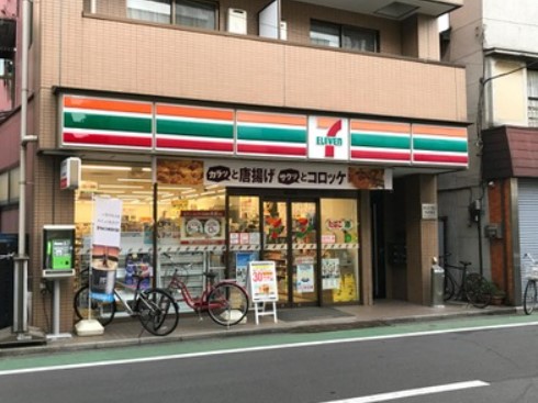 コンビニ　セブンイレブン 中野上高田3丁目店（コンビニ）まで307m