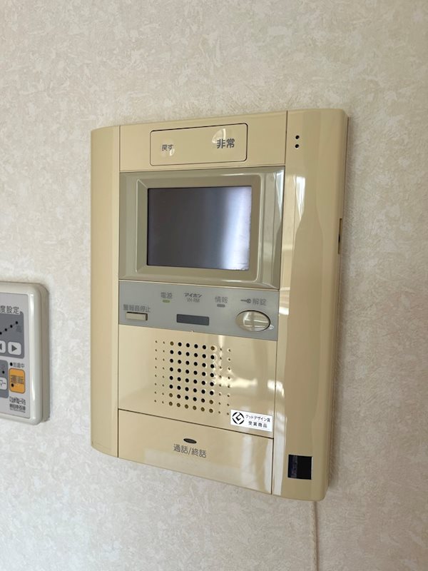 セキュリティ　モニター付きインターフォン