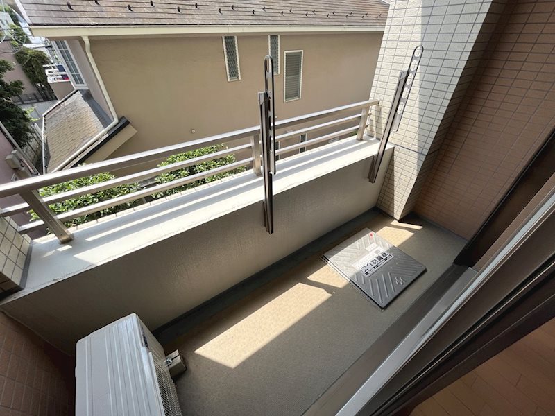 バルコニー　南向き採光