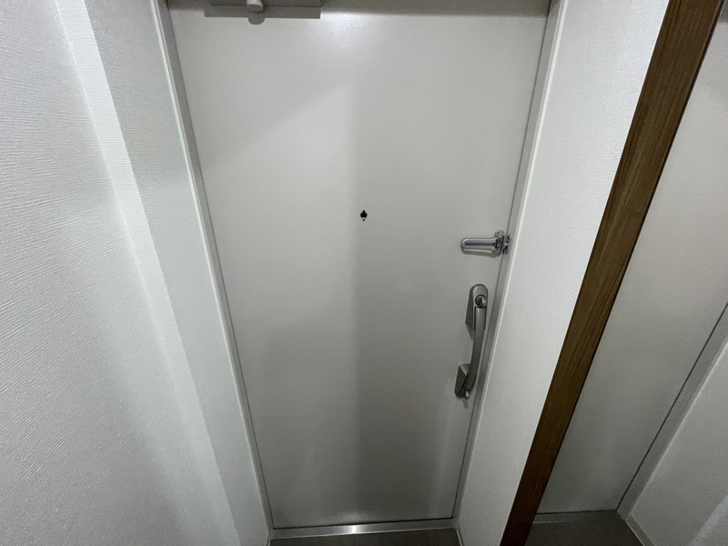 阪急宝塚線 服部天神駅 徒歩4分 4階建 築12年の玄関写真