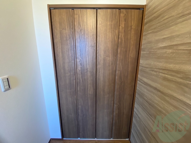 収納　ここに収納があります。収納があると部屋が広く使えます。