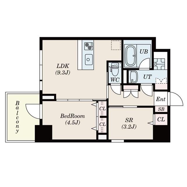 S-RESIDENCE福島diverseの間取り写真