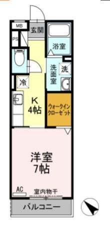 ラルーチェの間取り写真