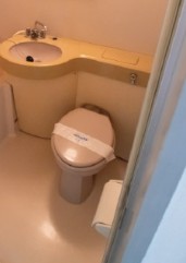 ブルーライン 岸根公園駅 徒歩8分 6階建 築40年のトイレ写真