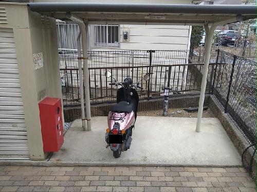 その他共有部分　駐輪場　自転車＆原付のみ駐輪可