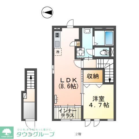 グランディア壱番館の間取り写真