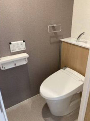 トイレ　トイレもきれいです