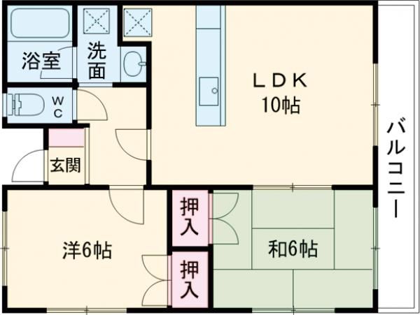 シャルム和知川原の間取り写真