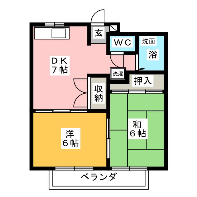 エスポアール中山の間取り写真