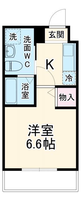 フォセット南行徳の間取り写真