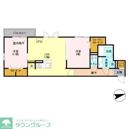 グラーティアの間取り写真