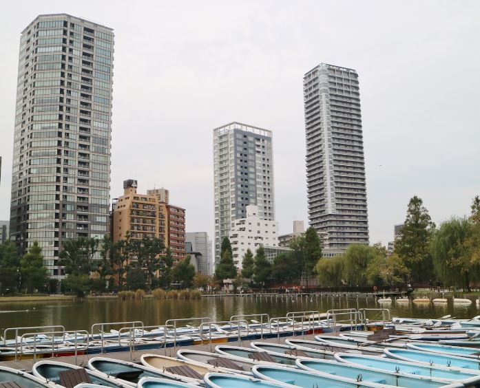 公園　上野公園ボート場（公園）まで1055m