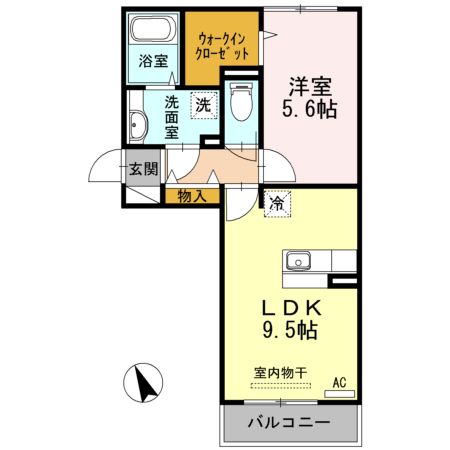 コモド カーサの間取り写真