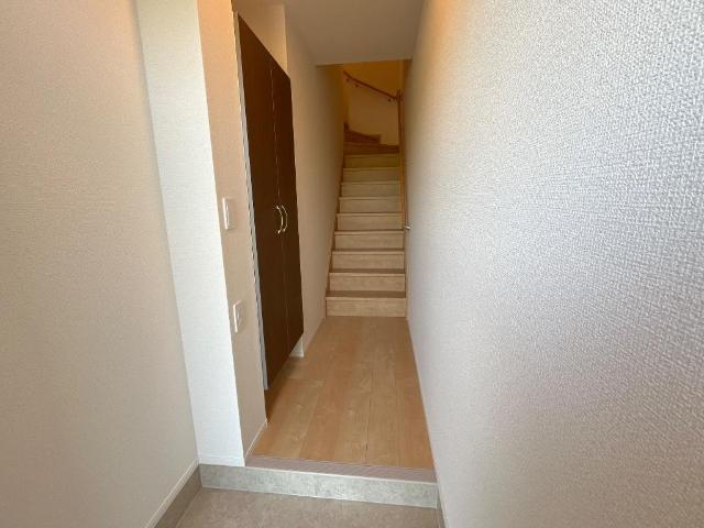 仮)シェルル下野市下古山新築アパートの玄関写真