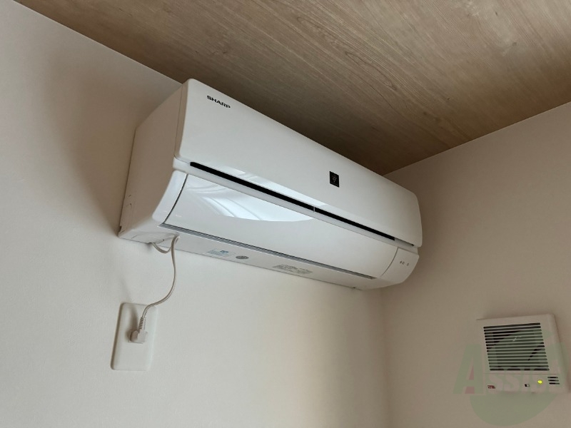その他設備　エアコンがありますので夏でも快適に過ごせます！