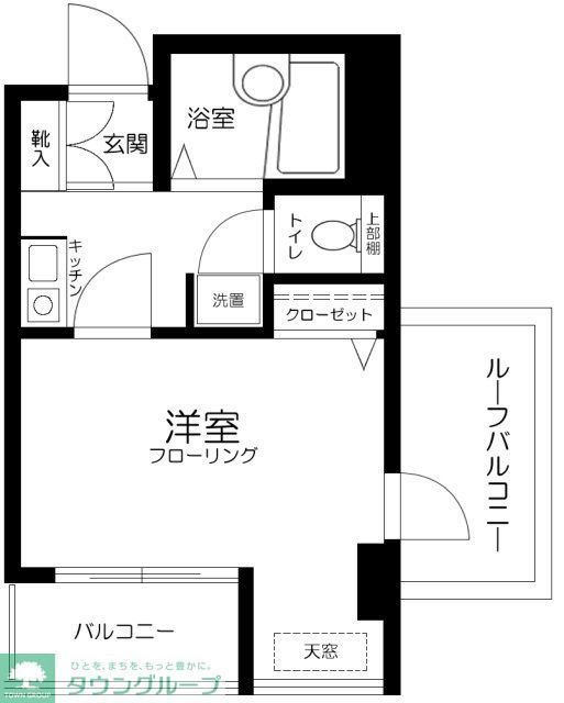 プレール東麻布の間取り写真