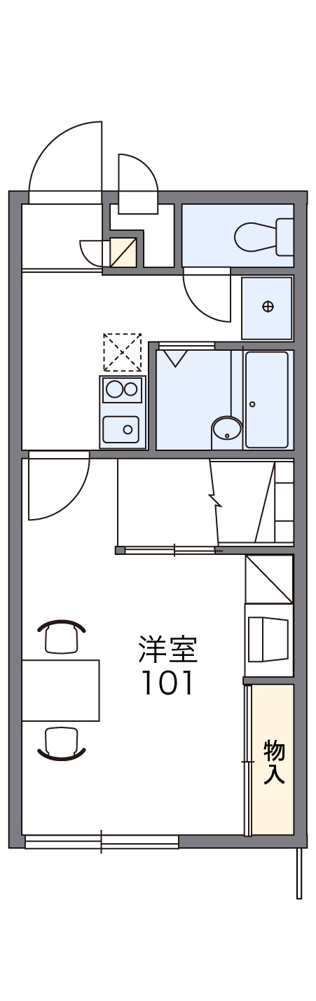 セジュールの間取り